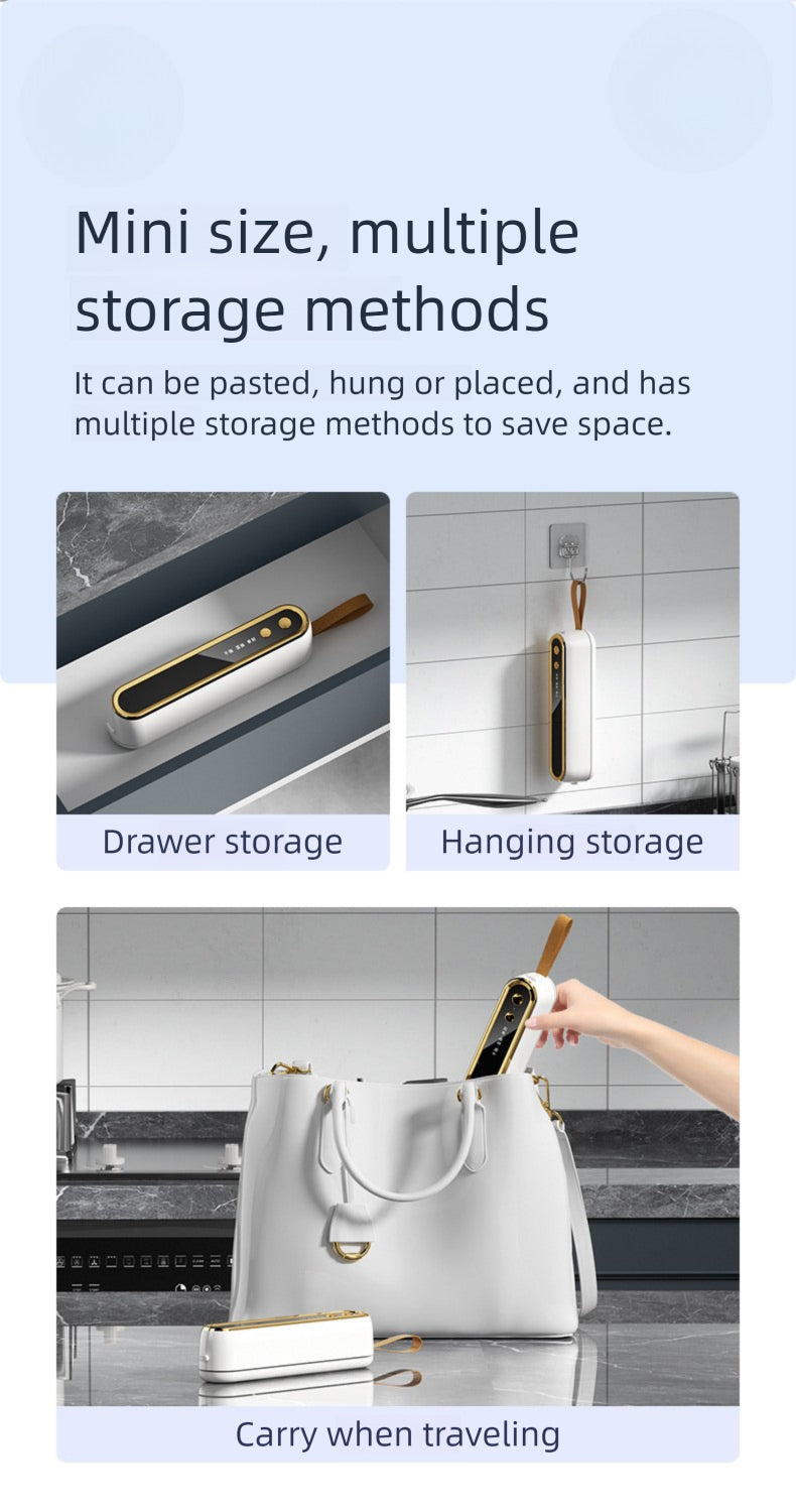 Straline USB Mini Vacuum Sealer - Food Saver & Bag Sealer for Kitchen