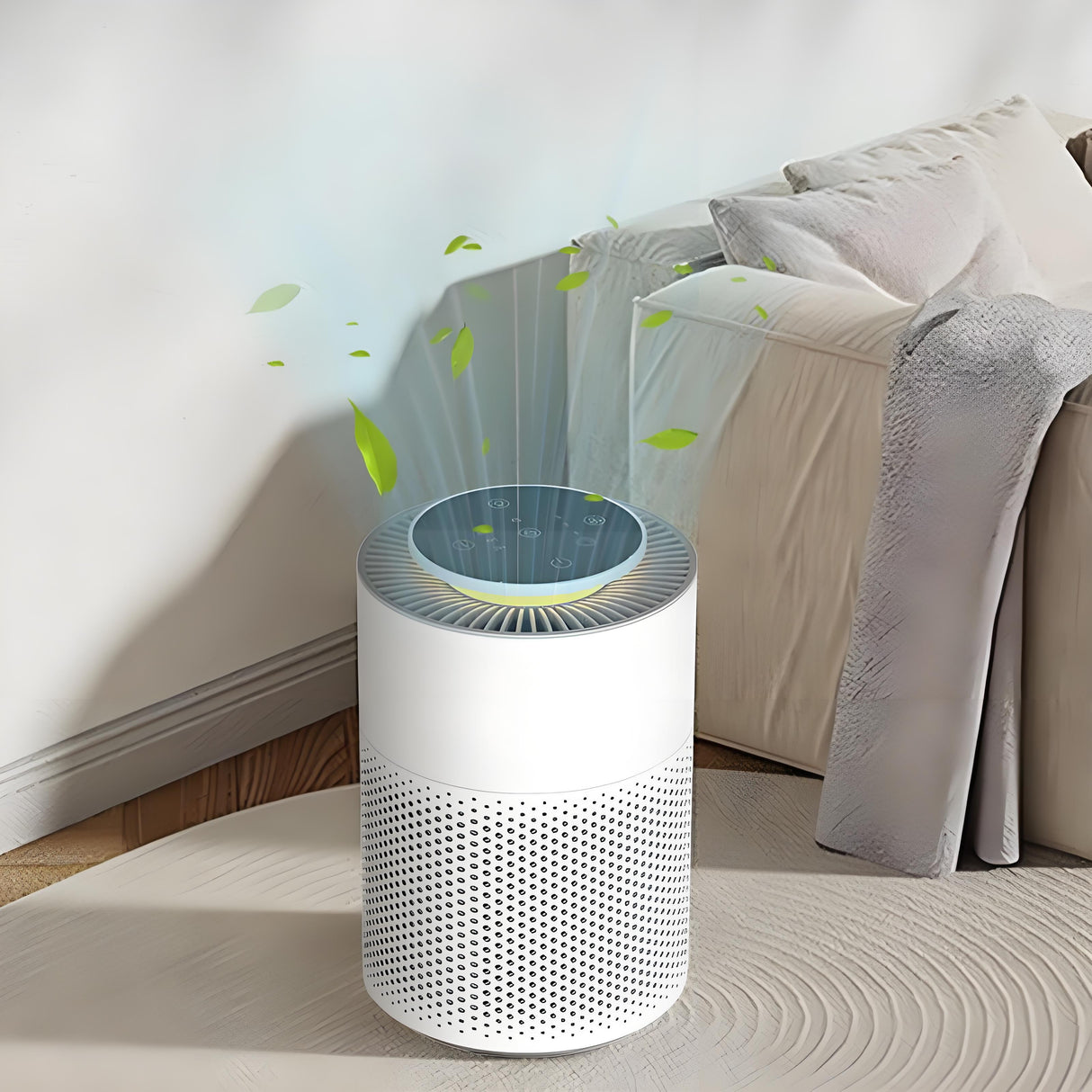 Strailine Smart desktop air purifier household formaldehyde removal small smoke removal indoor air purifier