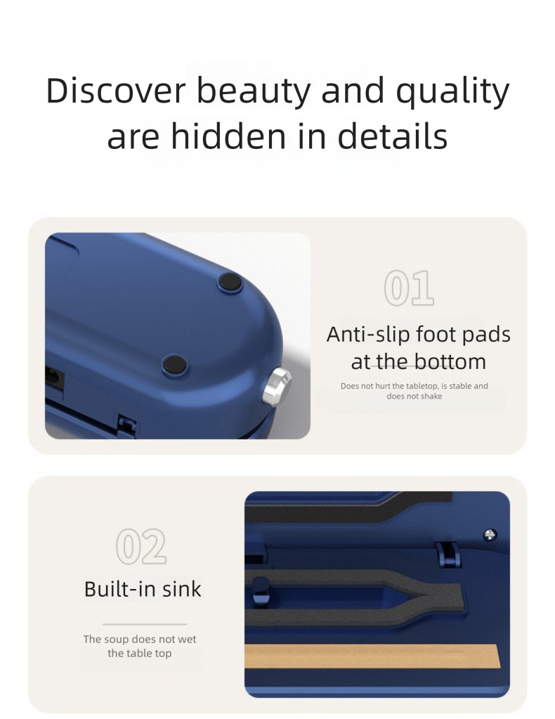 Strailine New Model Vacuum Sealer for Home Use - Compact Food Preservation System with Airtight Bag Sealing