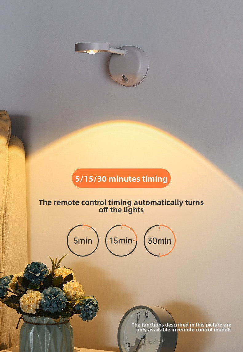 Streline Wireless Indoor Wall LED Spotlight – Smart Motion Sensor Light with Remote