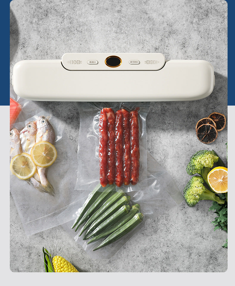 Straline tomatic Vacuum Sealer for Home Use - Universal Bag Compatibility, One-Touch Food Preservation