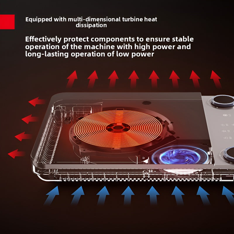 Straline Commercial Induction Cooktop - 3500W Professional Burner