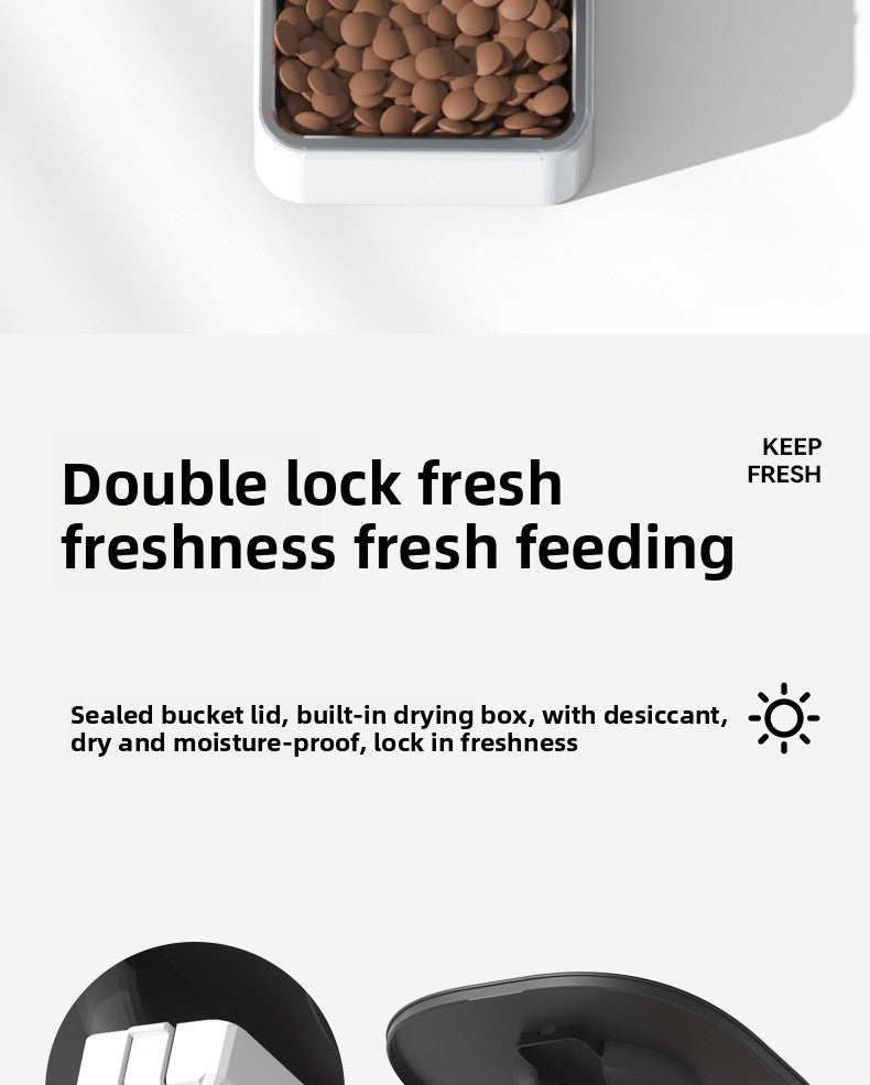 Strailine WiFi Pet Feeder – Automatic Food Dispenser