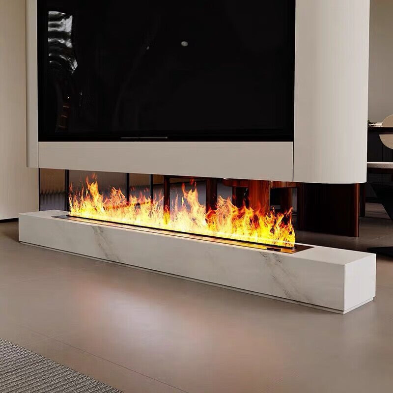 Straline Ultra-Thin Electric Fireplace Humidifier - Home Decor & TV Cabinet Design
