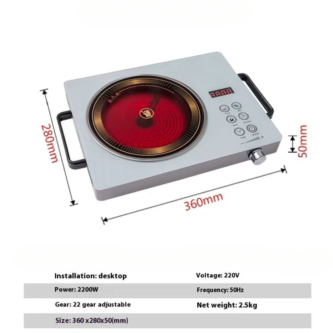 Strailine 2025 Smart Tea Stove | High Power Electric Ceramic Cooker