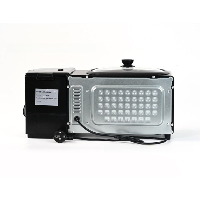 Strailine 3-in-1 Multifunctional Breakfast Machine: Oven, Frying Pan & Coffee Maker