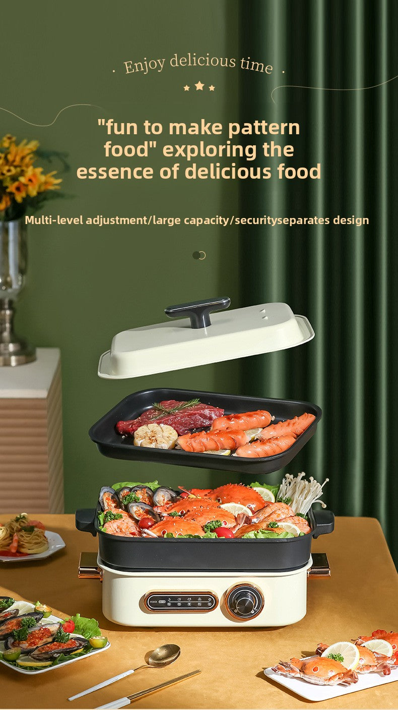 Strailine Multi-Cooker Electric Pot,Slow Cookers