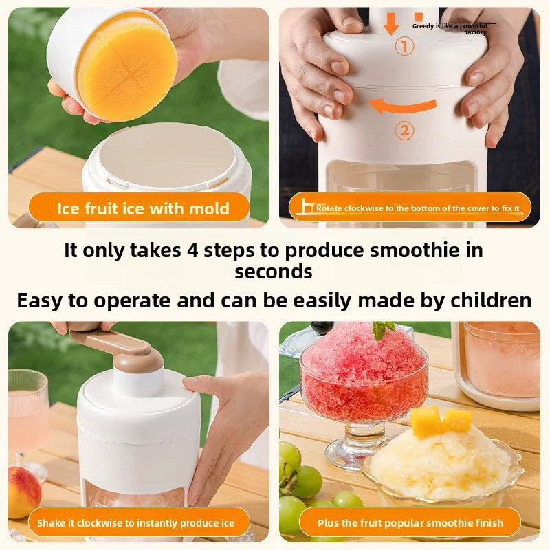 Strailine Handheld Ice Shaver – For Home & Outdoor Use