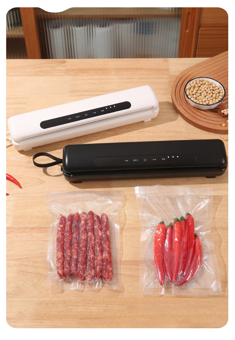 Straline Cordless Vacuum Food Sealer - Preserves Freshness, 1-Touch Auto Seal for Bags
