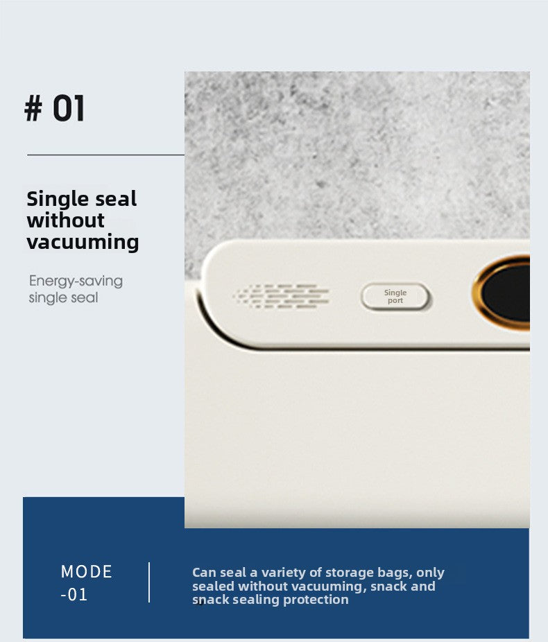 Straline tomatic Vacuum Sealer for Home Use - Universal Bag Compatibility, One-Touch Food Preservation