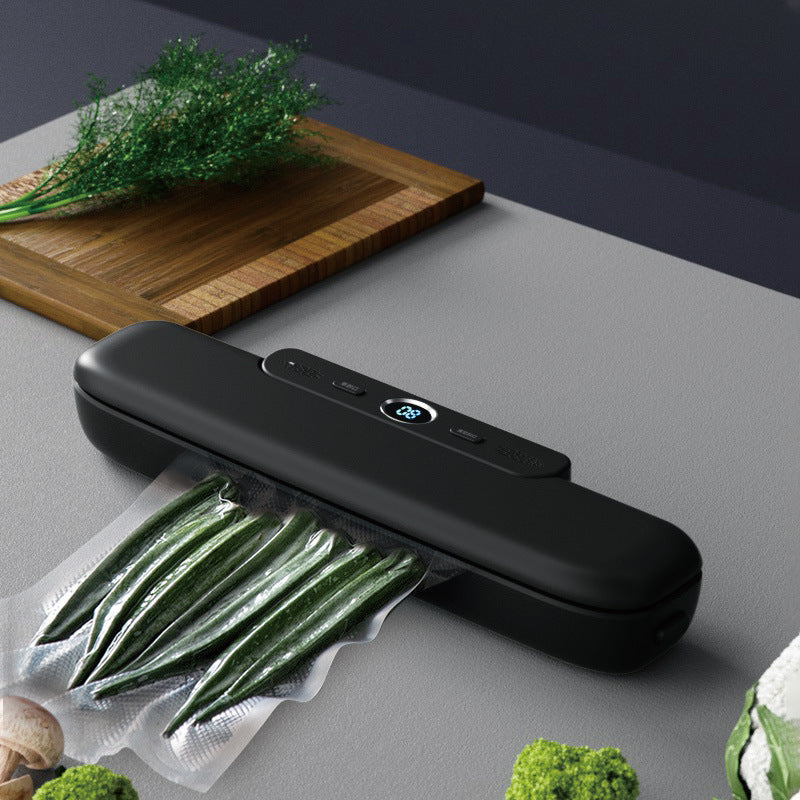 Straline tomatic Vacuum Sealer for Home Use - Universal Bag Compatibility, One-Touch Food Preservation