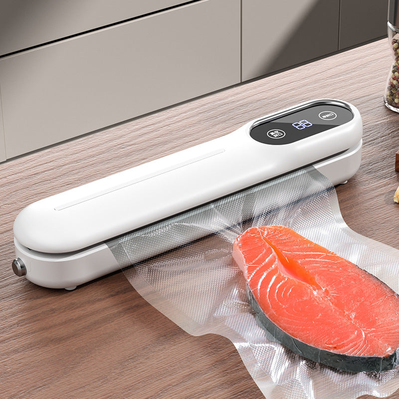 Strailine New Model Vacuum Sealer for Home Use - Compact Food Preservation System with Airtight Bag Sealing