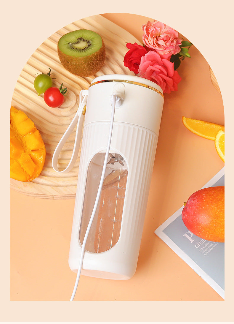 Strailine Portable Mini Juicer – Rechargeable Multi-Function Fruit Blender