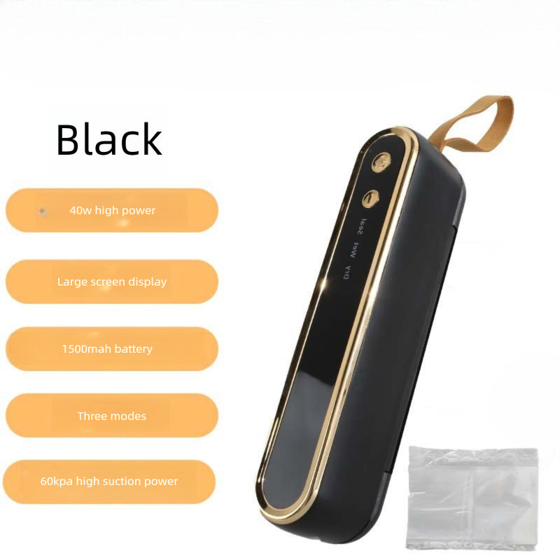 Straline USB Mini Vacuum Sealer - Food Saver & Bag Sealer for Kitchen