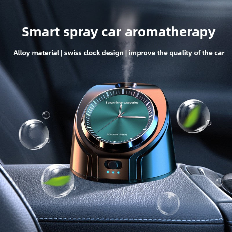 Strailine Auto Spray Car Diffuser – Smart Watch-Style Aromatherapy