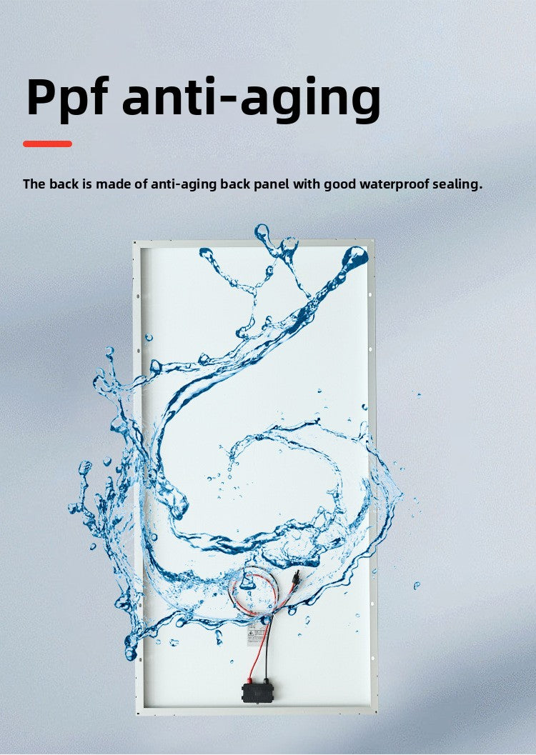 Strailine 12V Monocrystalline Solar Panel – 100W/200W