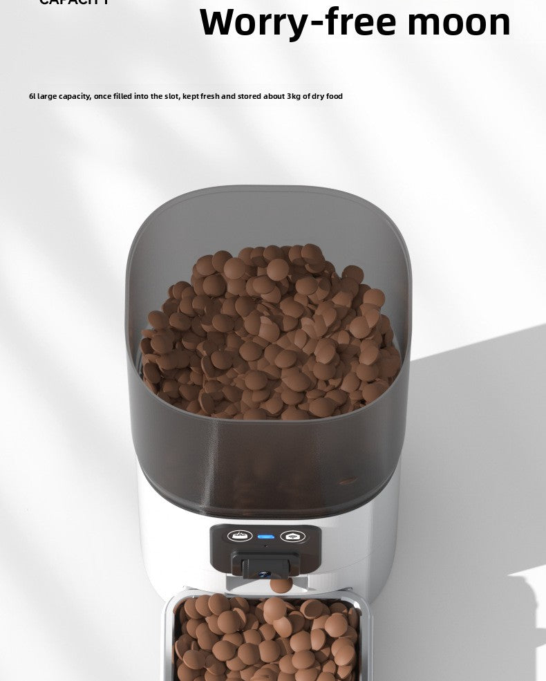 Strailine WiFi Pet Feeder – Automatic Food Dispenser