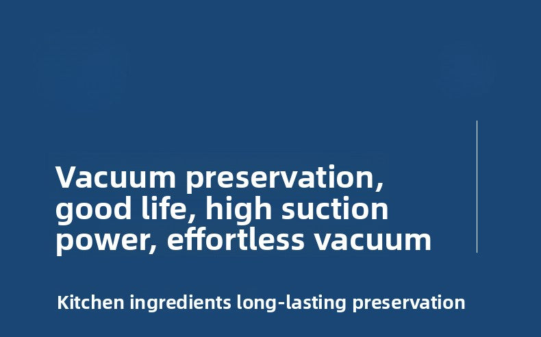 Straline tomatic Vacuum Sealer for Home Use - Universal Bag Compatibility, One-Touch Food Preservation