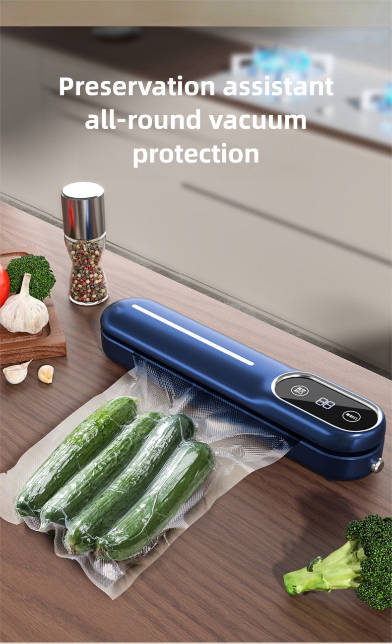 Strailine New Model Vacuum Sealer for Home Use - Compact Food Preservation System with Airtight Bag Sealing