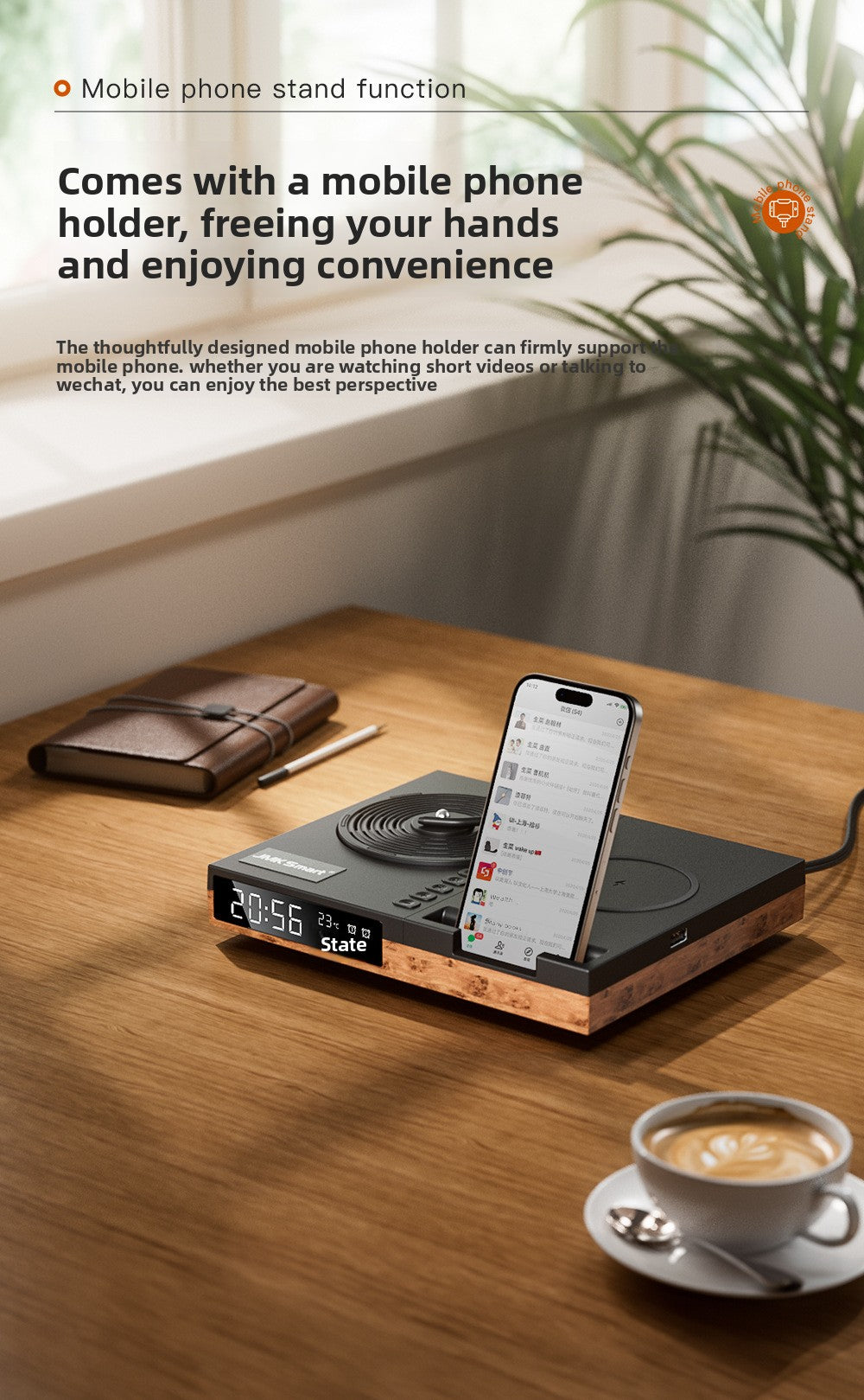 Strailine Wireless Bluetooth Speaker – HiFi Stereo, Mini