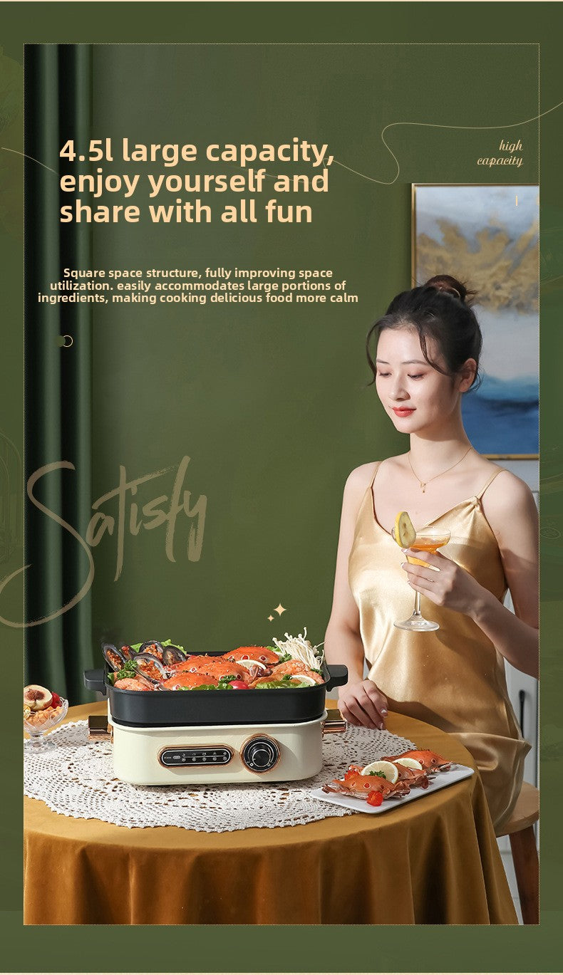 Strailine Multi-Cooker Electric Pot,Slow Cookers