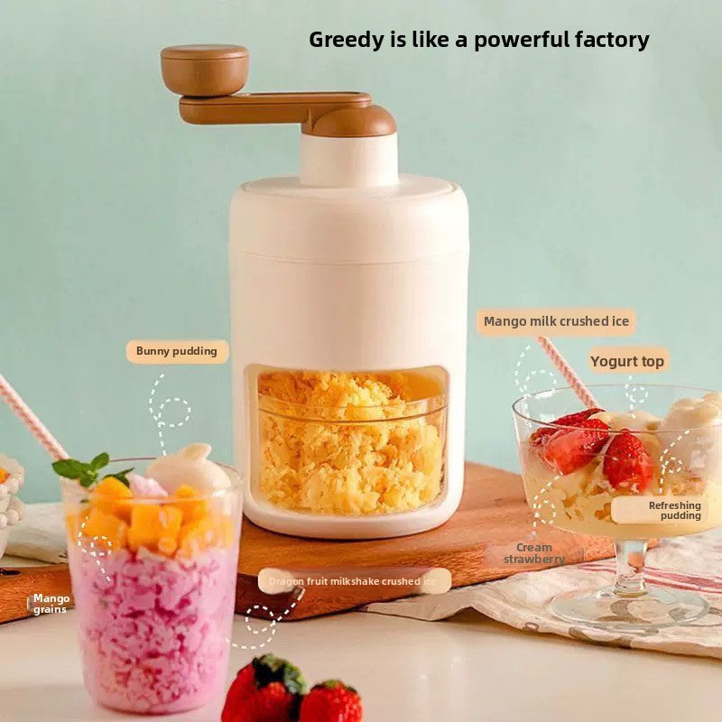 Strailine Handheld Ice Shaver – For Home & Outdoor Use