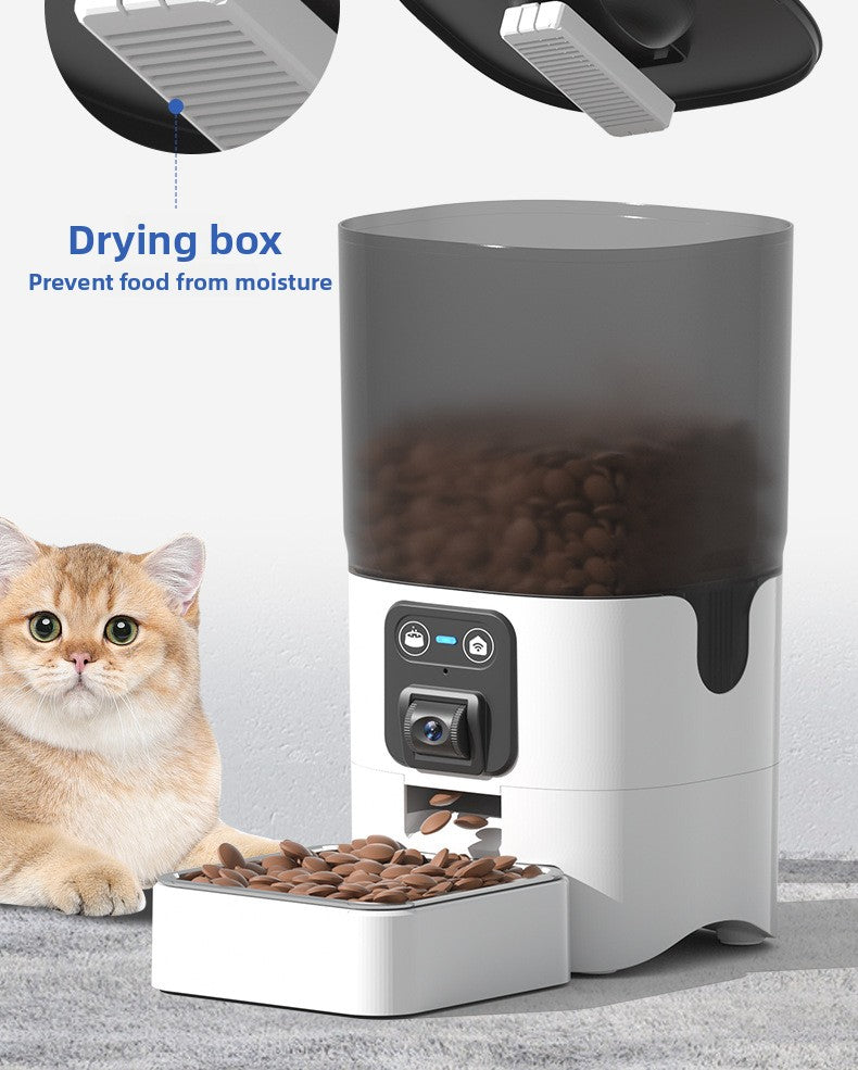 Strailine WiFi Pet Feeder – Automatic Food Dispenser