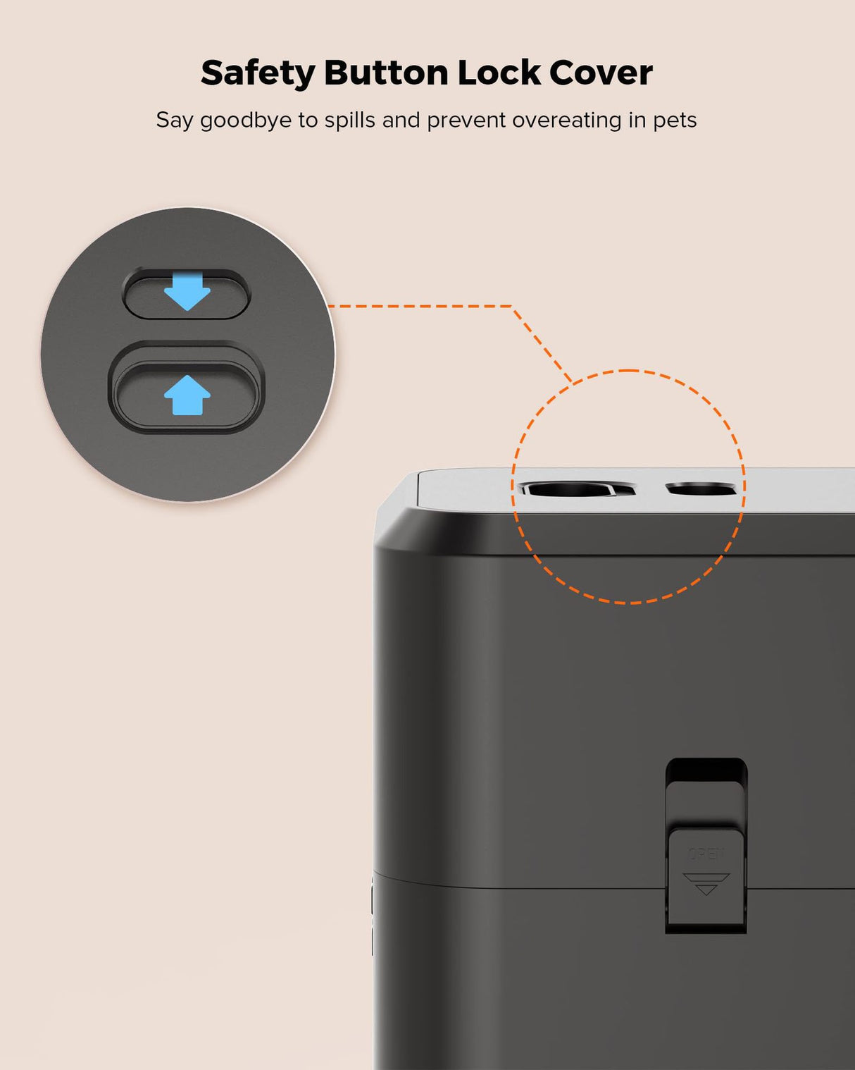 Strailine Smart Pet Feeder with WiFi & Timer