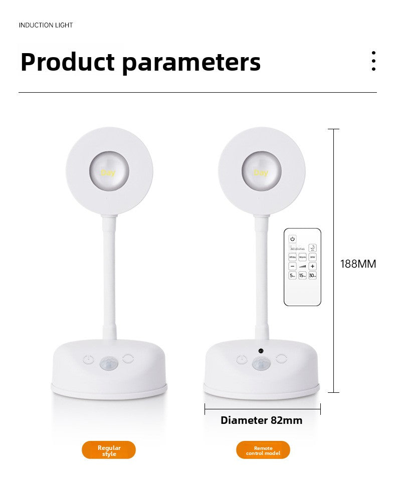 Streline Wireless Indoor Wall LED Spotlight – Smart Motion Sensor Light with Remote