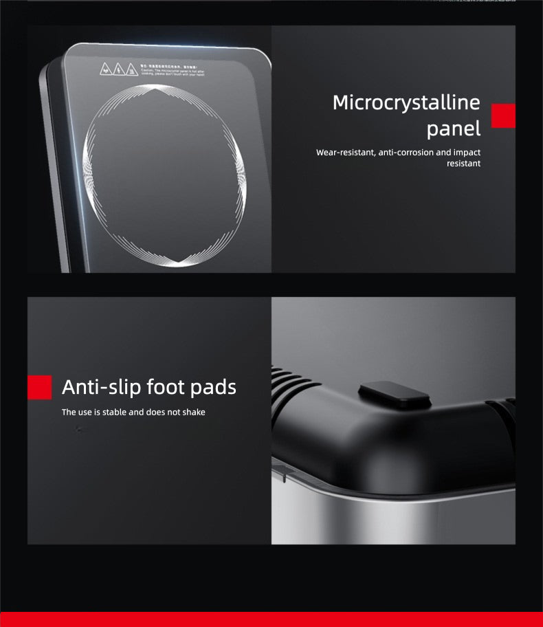 Straline Commercial Induction Cooktop - 3500W Professional Burner