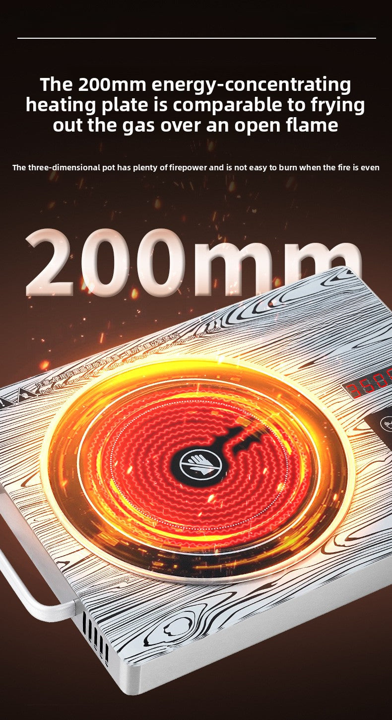 Strailine Infrared Ceramic Stove – High-Power Smart Cooker