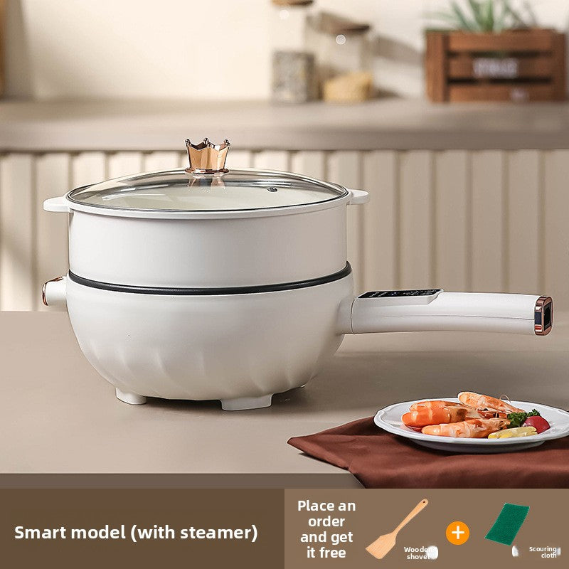 Strailine Multi-Function Electric Cooker, Non-Stick Hot Pot, Steamer & Skillet