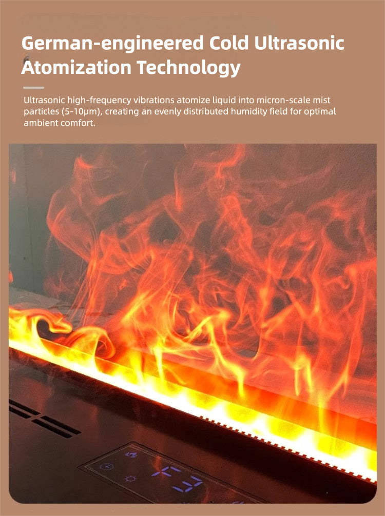 وحدة تحكم الوسائط الذكية Straline: مدفأة ثلاثية الأبعاد مدمجة ومرطب بالموجات فوق الصوتية