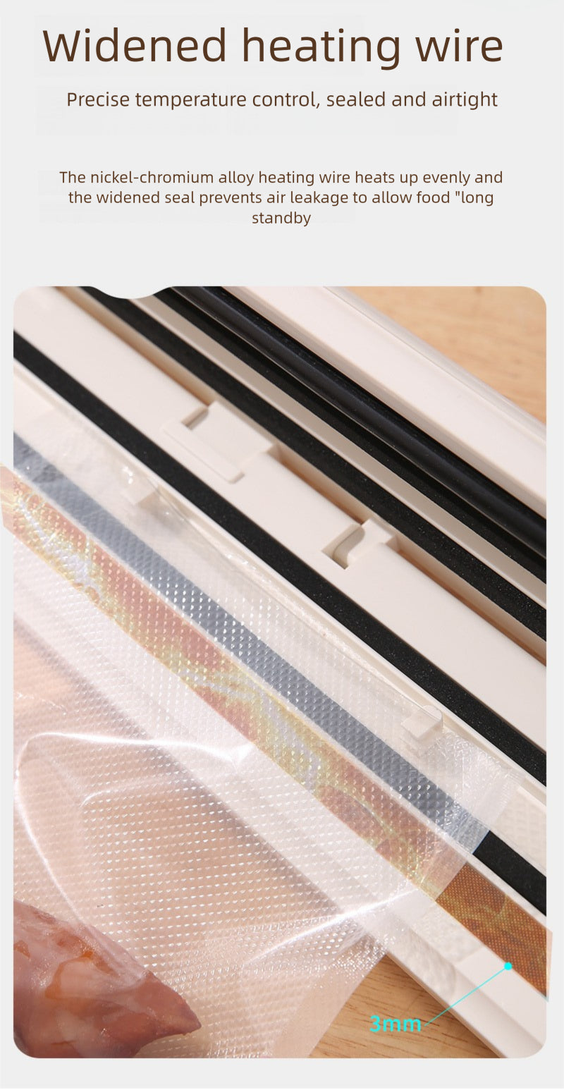 Straline Cordless Vacuum Food Sealer - Preserves Freshness, 1-Touch Auto Seal for Bags