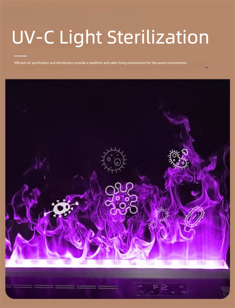 وحدة تحكم الوسائط الذكية Straline: مدفأة ثلاثية الأبعاد مدمجة ومرطب بالموجات فوق الصوتية