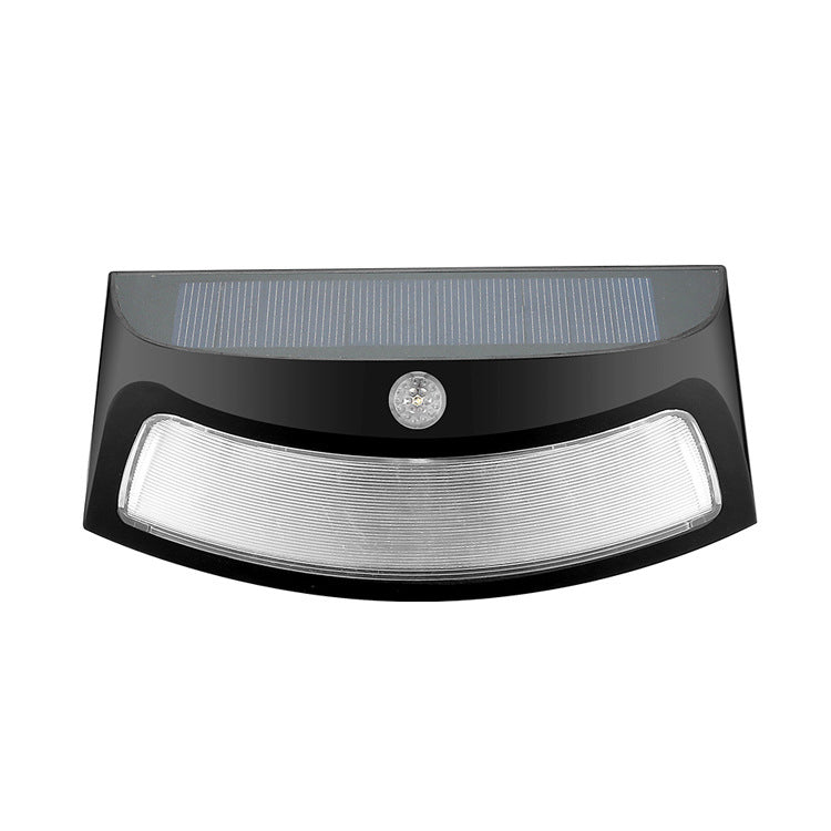 Solar Wall Lamp - IP65 waterproof, auto on/off, LED garden light for paths/terraces.
