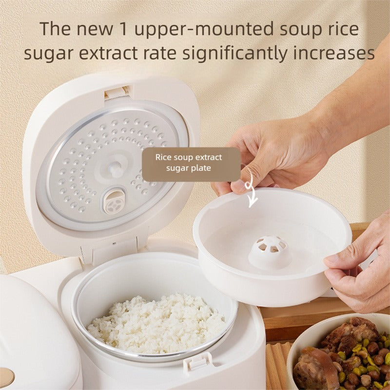 Strailine Dual-Pot Cooker: Healthy Low-Carb Meals for 1-3