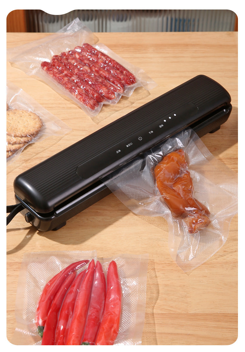 Straline Cordless Vacuum Food Sealer - Preserves Freshness, 1-Touch Auto Seal for Bags