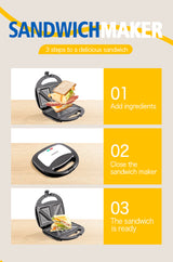 Strailine Household Breakfast Machine Sandwich Maker