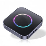 محول Straline CarPlay اللاسلكي 3 في 1، يدعم نتفليكس ويوتيوب وبطاقة TF. متوافق مع سيارات Android Auto.