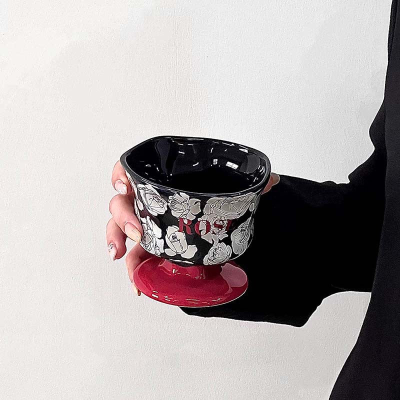 Strailine High-End Portable Ceramic Tea Cup - High-Temperature Resistant