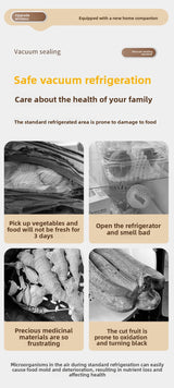 Straline Automatic Vacuum Sealer - Compact Food Preservation System for Home Kitchens