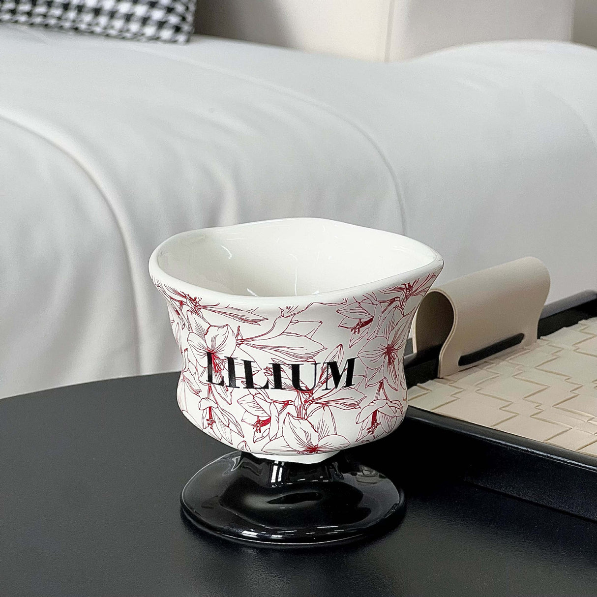 Strailine High-End Portable Ceramic Tea Cup - High-Temperature Resistant