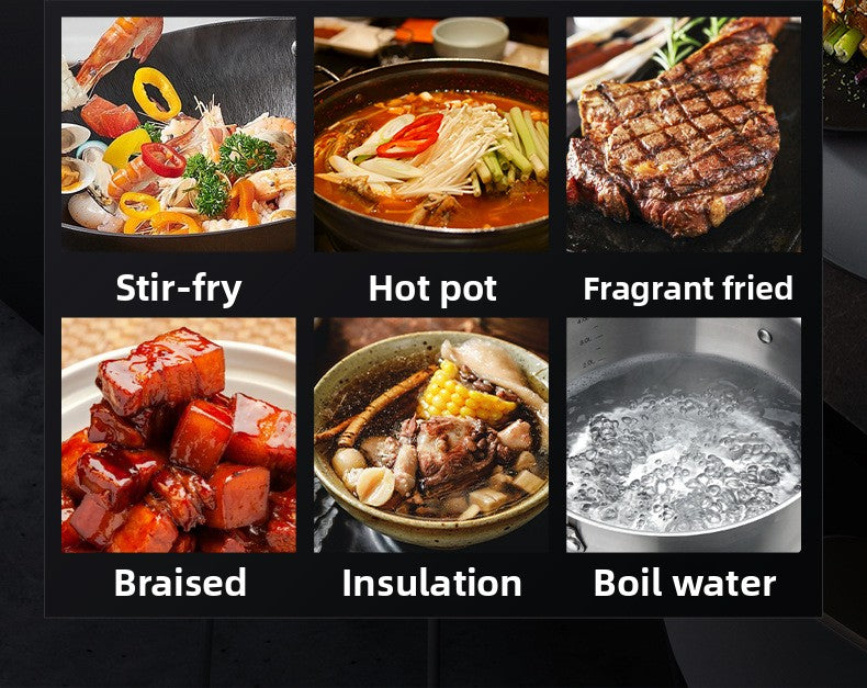 Straline Commercial Induction Cooktop - 3500W Professional Burner