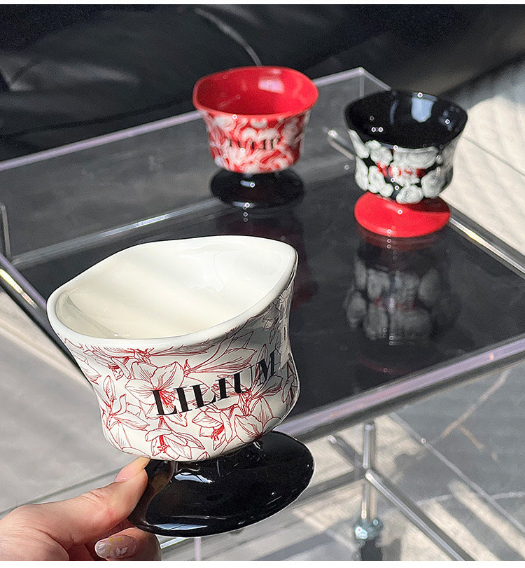 Strailine High-End Portable Ceramic Tea Cup - High-Temperature Resistant