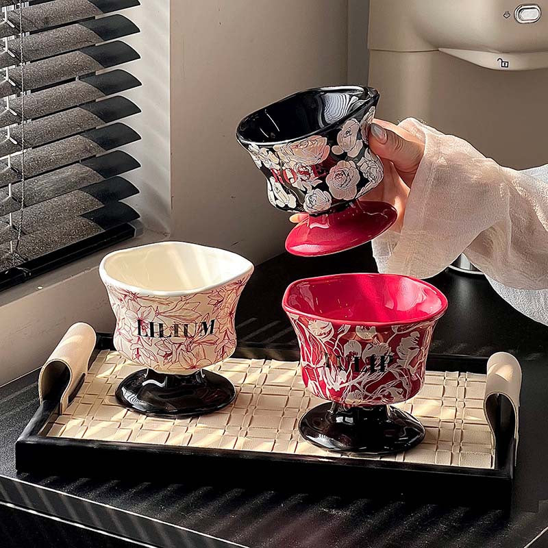 Strailine High-End Portable Ceramic Tea Cup - High-Temperature Resistant