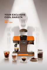 Strailine Espresso Coffee Machine with Grinder & Milk Frother – Semi-Automatic, Compact, Home & Commercial Use