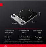 Straline Commercial Induction Cooktop - 3500W Professional Burner