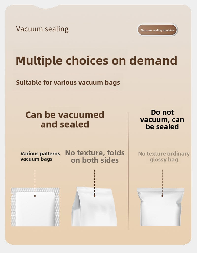Straline Automatic Vacuum Sealer - Compact Food Preservation System for Home Kitchens