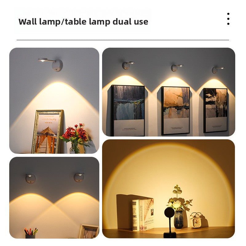 كشاف حائط LED لاسلكي داخلي من سترلاين - ضوء ذكي مزود بمستشعر حركة وجهاز تحكم عن بعد 